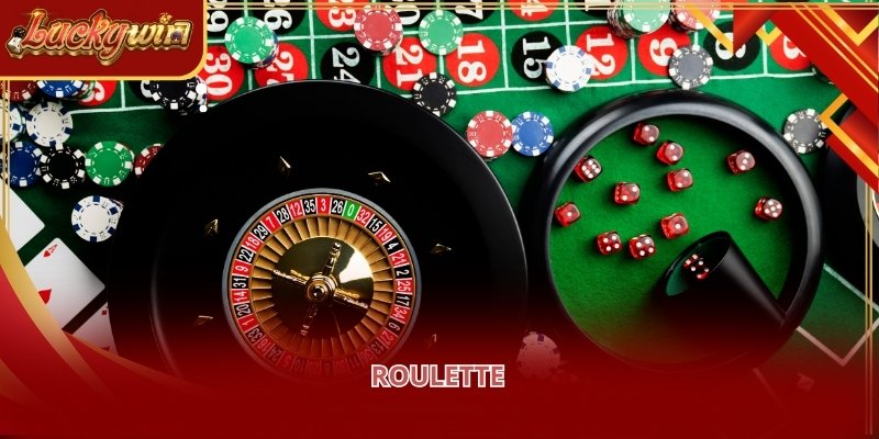 Casino LUCKYWIN thiết kế roulette chân thực với hiệu ứng sống động